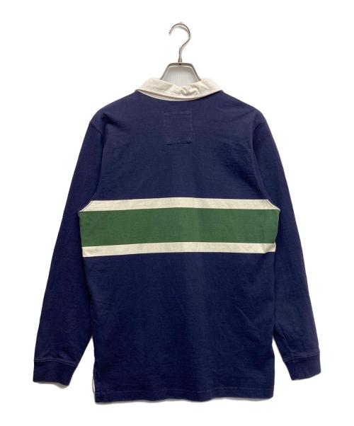 L.L.Bean（エルエルビーン）L.L.Bean (エルエルビーン) ラガーシャツ グリーン×ネイビー サイズ:Lの古着・服飾アイテム