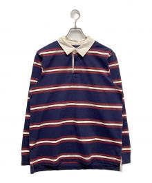 L.L.Bean（エルエルビーン）の古着「ラガーシャツ」｜エンジ×ネイビー