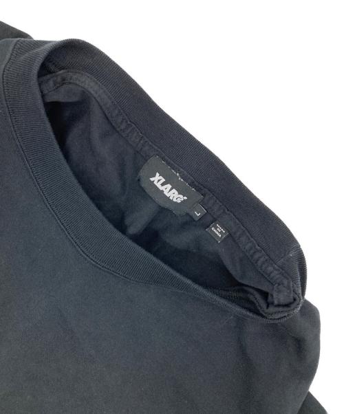 X-LARGE（エクストララージ）X-LARGE (エクストララージ) ベースボール ショートスリーブ Tシャツ ブラック サイズ:Lの古着・服飾アイテム