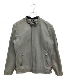 Schott（ショット）の古着「Classic Racer ジャケット」｜グレー