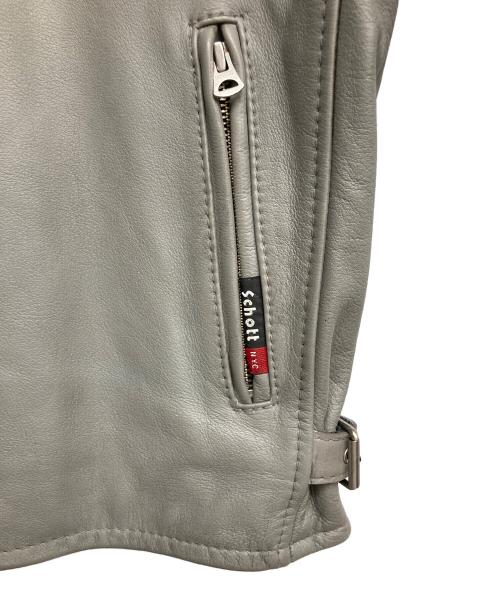 Schott（ショット）Schott (ショット) Classic Racer ジャケット グレー サイズ:Mの古着・服飾アイテム