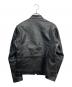 green label relaxing (グリーンレーベルリラクシング) SC SOFT/COW S-ライダースジャケット ブラック サイズ:S：10000円