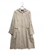 M'S GRACYエムズグレイシー）の古着「フーデッドコート」｜アイボリー