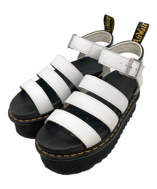 Dr.Martens（ドクターマーチン）Dr.Martens (ドクターマーチン) QUAD ZEBRILUS BLAIRE ブラック×ホワイト サイズ:UK4の古着・服飾アイテム