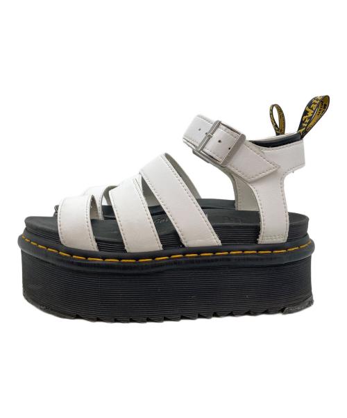 Dr.Martens（ドクターマーチン）Dr.Martens (ドクターマーチン) QUAD ZEBRILUS BLAIRE ブラック×ホワイト サイズ:UK4の古着・服飾アイテム