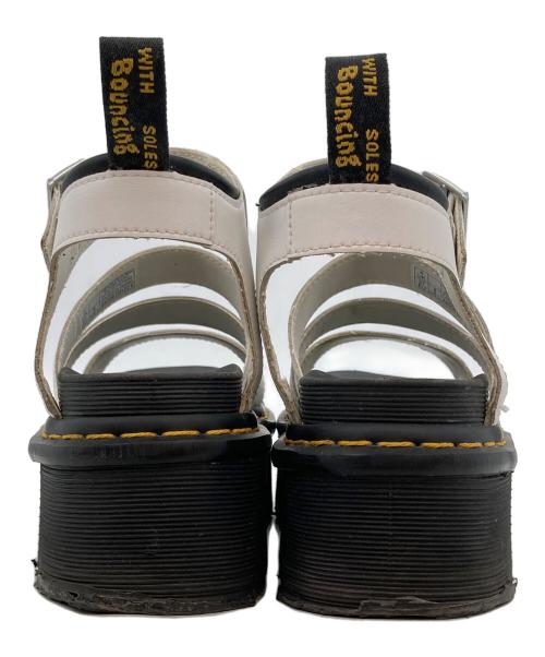 Dr.Martens（ドクターマーチン）Dr.Martens (ドクターマーチン) QUAD ZEBRILUS BLAIRE ブラック×ホワイト サイズ:UK4の古着・服飾アイテム