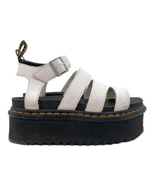 Dr.Martens（ドクターマーチン）Dr.Martens (ドクターマーチン) QUAD ZEBRILUS BLAIRE ブラック×ホワイト サイズ:UK4の古着・服飾アイテム