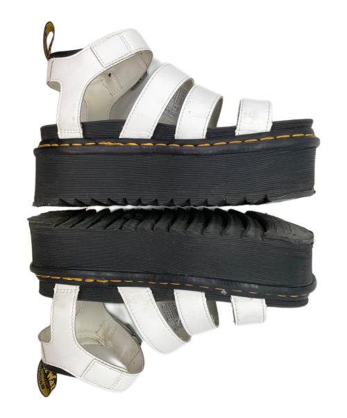 Dr.Martens（ドクターマーチン）Dr.Martens (ドクターマーチン) QUAD ZEBRILUS BLAIRE ブラック×ホワイト サイズ:UK4の古着・服飾アイテム