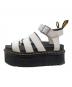 Dr.Martens (ドクターマーチン) QUAD ZEBRILUS BLAIRE ブラック×ホワイト サイズ:UK4：7000円