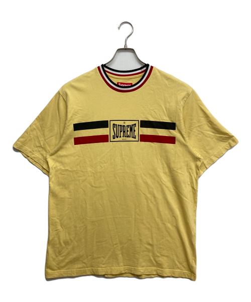 SUPREME（シュプリーム）Supreme (シュプリーム) WARM UP STRIPE レッド×イエロー サイズ:Mの古着・服飾アイテム