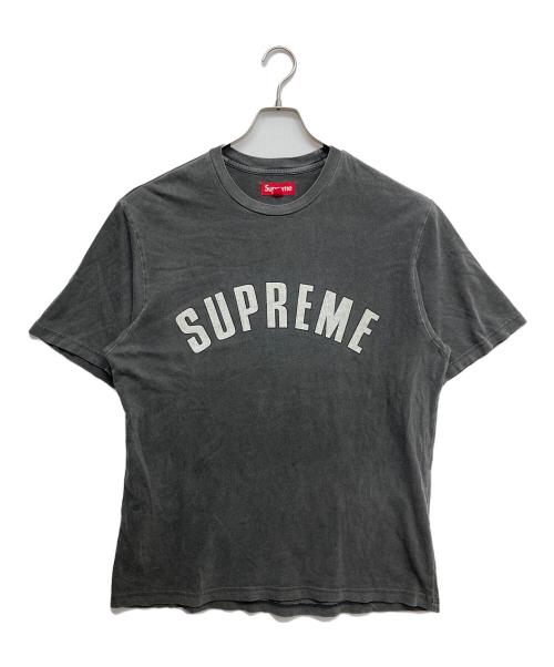 SUPREME（シュプリーム）Supreme (シュプリーム) CRACHED ARC S/S TOP アイボリー×ブラック サイズ:Mの古着・服飾アイテム