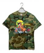 SUPREMEシュプリーム）の古着「ALL DOGS GO TO HEAVEN」｜カモフラ