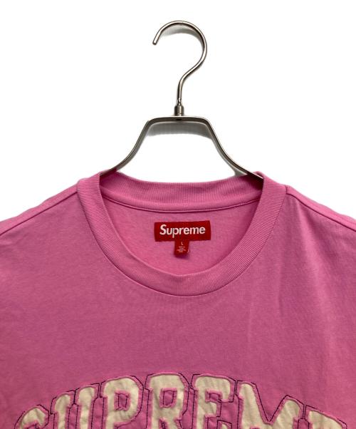 SUPREME（シュプリーム）Supreme (シュプリーム) ALWAYS PREVAIL アイボリー×ショッキングピンク サイズ:Lの古着・服飾アイテム
