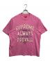 Supreme（シュプリーム）の古着「ALWAYS PREVAIL」｜アイボリー×ショッキングピンク