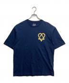 PALACEパレス）の古着「TRI-GRAM T-SHIRT」｜イエロー×ネイビー
