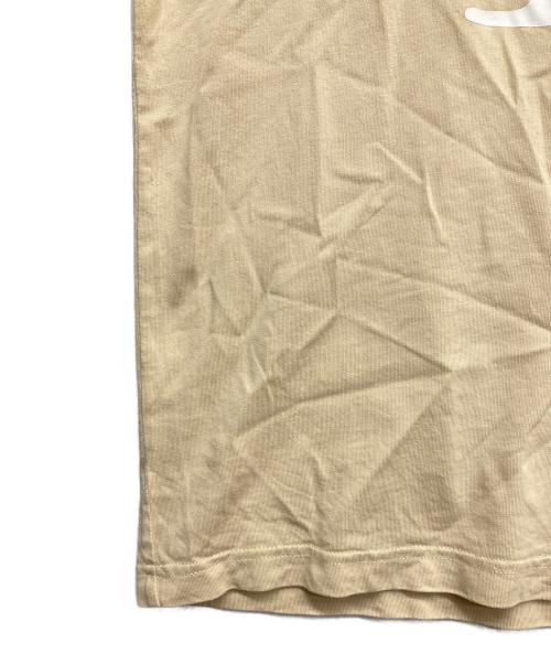 PALACE（パレス）PALACE (パレス) Calvin Klein (カルバンクライン) Longsleeve Tee アイボリー×ベージュ サイズ:Mの古着・服飾アイテム