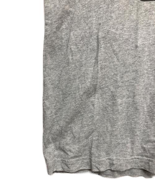 PALACE（パレス）PALACE (パレス) Calvin Klein (カルバンクライン) Longsleeve Tee ブラック×グレー サイズ:Mの古着・服飾アイテム