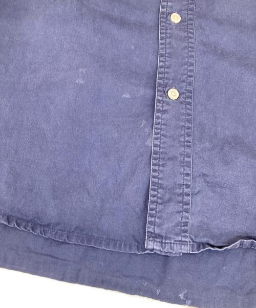 POLO RALPH LAUREN（ポロ・ラルフローレン）POLO RALPH LAUREN (ポロ・ラルフローレン) ビックサイズS/Sシャツ ネイビー サイズ:Lの古着・服飾アイテム