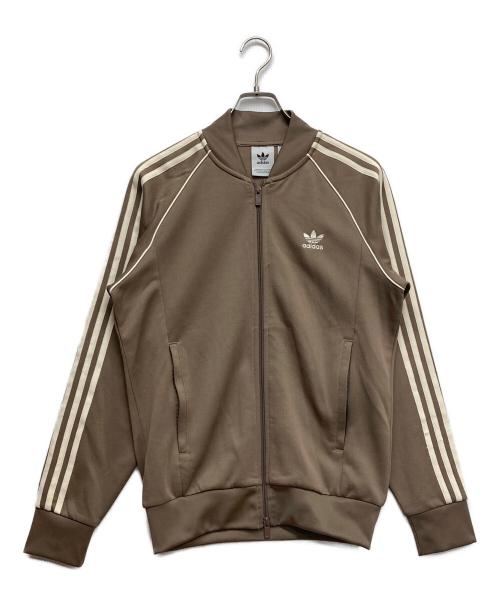 adidas（アディダス）adidas (アディダス) クラシックス SSTトラックジャケット ブラウン サイズ:Mの古着・服飾アイテム