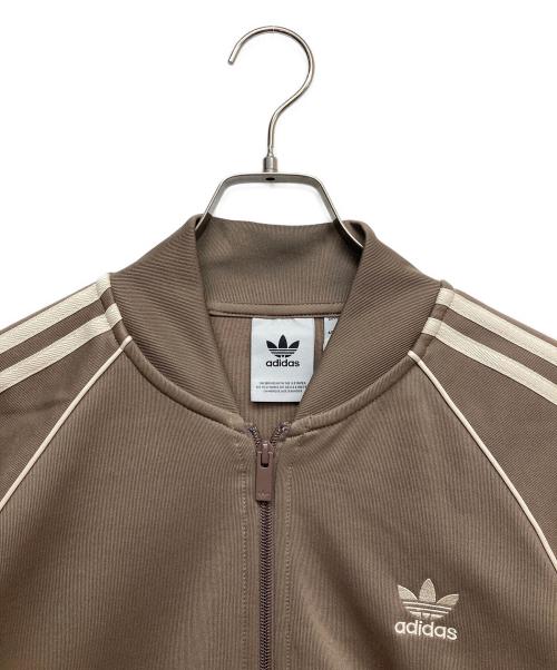 adidas（アディダス）adidas (アディダス) クラシックス SSTトラックジャケット ブラウン サイズ:Mの古着・服飾アイテム
