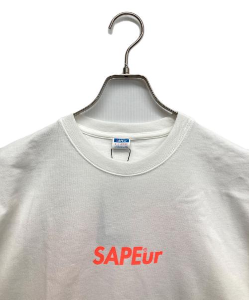 SAPEur（サプール）SAPEur (サプール) ロッドマンロンt ホワイト サイズ:XLの古着・服飾アイテム