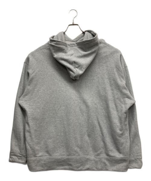 CDG（シーディージー）CDG (シーディージー) ロゴプルオーバーパーカー グレー サイズ:Mの古着・服飾アイテム