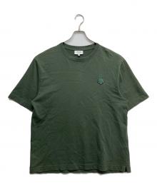 maison kitsune（メゾンキツネ）の古着「BOLD FOX HEAD PATCH OVERSIZE TEE」｜グリーン