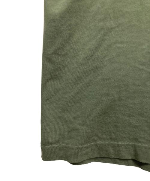 maison kitsune（メゾンキツネ）MAISON KITSUNE (メゾンキツネ) BOLD FOX HEAD PATCH OVERSIZE TEE グリーン サイズ:Mの古着・服飾アイテム