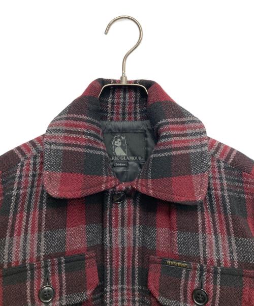 Hysteric Glamour（ヒステリックグラマー）Hysteric Glamour (ヒステリックグラマー) マッキーノジャケット レッド サイズ:Mの古着・服飾アイテム