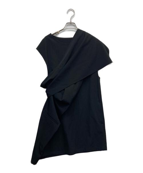 LIMI feu（リミフゥ）LIMI feu (リミフゥ) ノースリーブワンピース ブラック サイズ:Sの古着・服飾アイテム