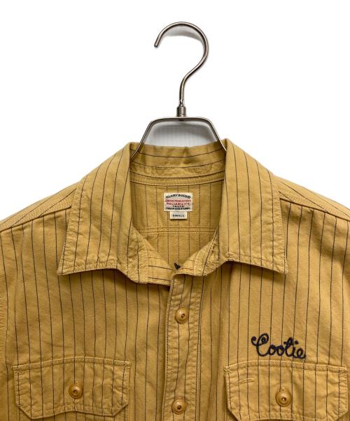 COOTIE（クーティー）COOTIE (クーティー) 刺繍S/Sシャツ イエロー サイズ:Sの古着・服飾アイテム