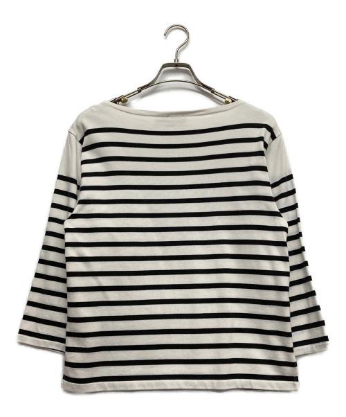 POLO RALPH LAUREN（ポロ・ラルフローレン）POLO RALPH LAUREN (ポロ・ラルフローレン) ボートネックボーダーカットソー ホワイト サイズ:XSの古着・服飾アイテム