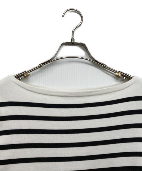 POLO RALPH LAUREN（ポロ・ラルフローレン）POLO RALPH LAUREN (ポロ・ラルフローレン) ボートネックボーダーカットソー ホワイト サイズ:XSの古着・服飾アイテム