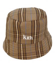 KITH（キス）の古着「PLUID BUCKET HAT」｜ブルー×ベージュ
