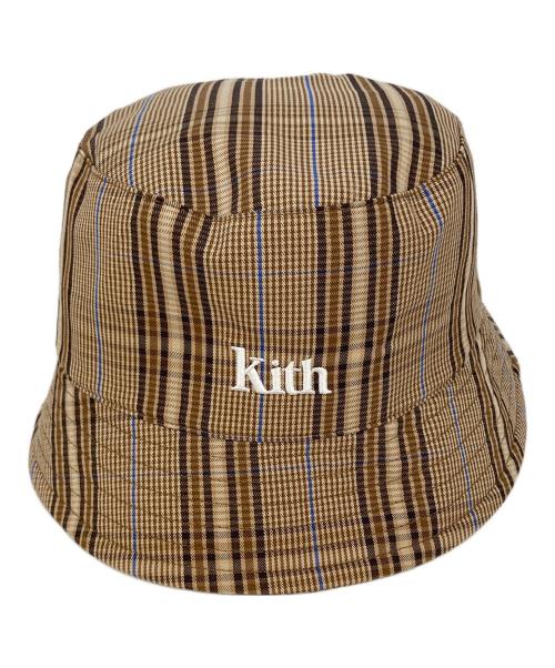 KITH（キス）KITH (キス) PLUID BUCKET HAT ブルー×ベージュの古着・服飾アイテム