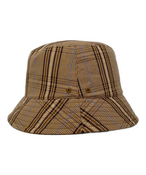 KITH（キス）KITH (キス) PLUID BUCKET HAT ブルー×ベージュの古着・服飾アイテム