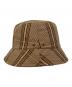 KITH (キス) PLUID BUCKET HAT ブルー×ベージュ：8000円
