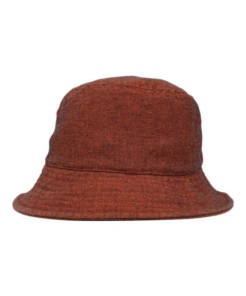stussy（ステューシー）stussy (ステューシー) Copyright Bucket Hat オレンジの古着・服飾アイテム