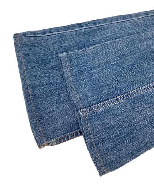 Hysteric Glamour（ヒステリックグラマー）Hysteric Glamour (ヒステリックグラマー) 刺繍ワッペン加工デニムパンツ ブルー サイズ:Mの古着・服飾アイテム