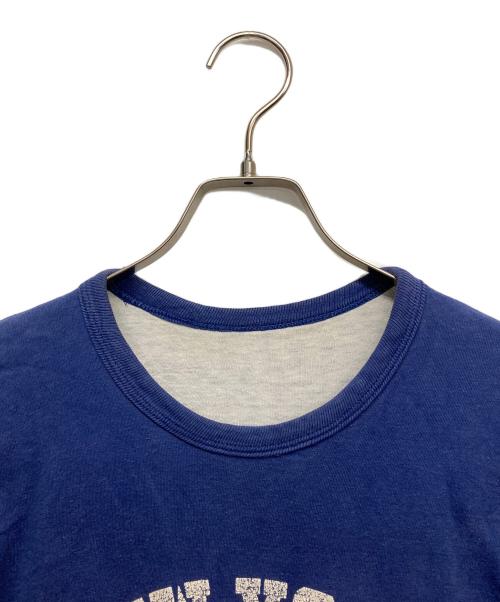 Champion（チャンピオン）Champion (チャンピオン) 80s リバーシブルフットボールT ホワイト×ネイビー サイズ:Mの古着・服飾アイテム