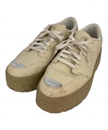 NIKE（ナイキ）の古着「W AIR JORDAN 1 BROOKLYN LOW RATTAN」｜ベージュ