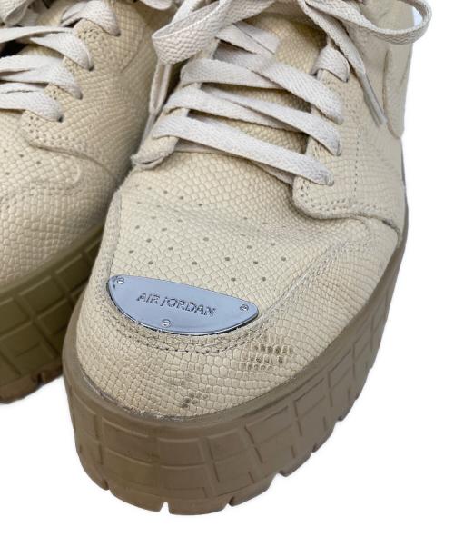NIKE（ナイキ）NIKE (ナイキ) W AIR JORDAN 1 BROOKLYN LOW RATTAN ベージュ サイズ:28.5の古着・服飾アイテム