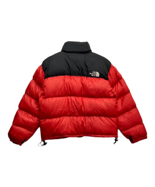 THE NORTH FACE（ザ ノース フェイス）THE NORTH FACE (ザ ノース フェイス) ヌプシジャケット レッド×ブラック サイズ:Lの古着・服飾アイテム