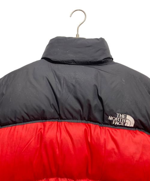 THE NORTH FACE（ザ ノース フェイス）THE NORTH FACE (ザ ノース フェイス) ヌプシジャケット レッド×ブラック サイズ:Lの古着・服飾アイテム