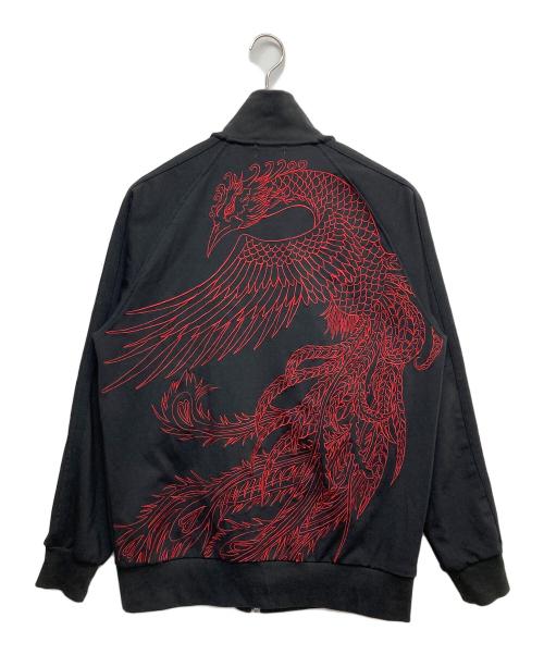 百花繚乱（ヒャッカリョウラン）百花繚乱 (ヒャッカリョウラン) トラックジャケット ブラック サイズ:XLの古着・服飾アイテム