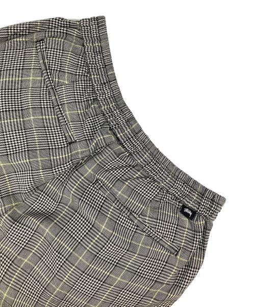stussy（ステューシー）stussy (ステューシー) Houndstooth Pattern Easy Shorts ⁡ ブラック サイズ:Sの古着・服飾アイテム