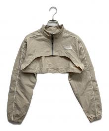 THE NORTH FACE（ザ ノース フェイス）の古着「クロップドジップシャツ」｜ベージュ