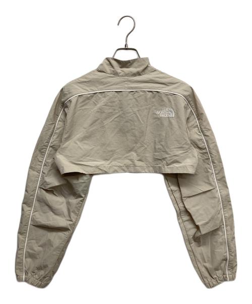 THE NORTH FACE（ザ ノース フェイス）THE NORTH FACE (ザ ノース フェイス) クロップドジップシャツ ベージュ サイズ:Lの古着・服飾アイテム