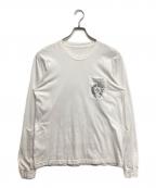CHROME HEARTSクロムハーツ）の古着「TAIPEI LIMITED HORSESHOE L/S TEE」｜ホワイト