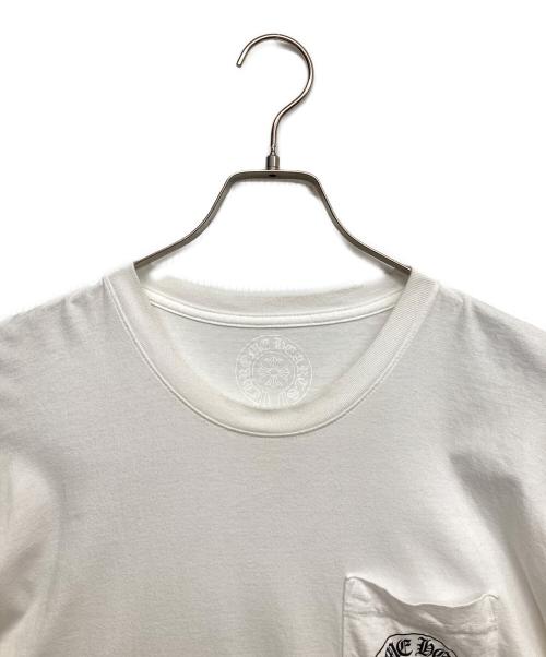 CHROME HEARTS（クロムハーツ）CHROME HEARTS (クロムハーツ) TAIPEI LIMITED HORSESHOE L/S TEE ホワイト サイズ:Lの古着・服飾アイテム